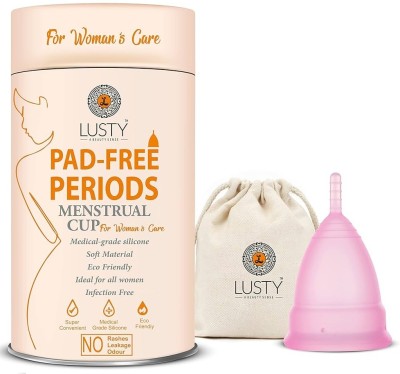 LUSTY A BEAUTY SENSE Medium Reusable Menstrual Cup(Pack of 1)