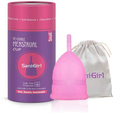 SaniGirl Small Reusable Menstrual Cup(Pack of 1)