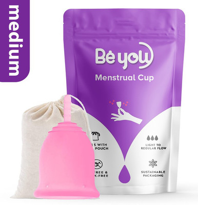 BEYOU Medium Reusable Menstrual Cup(Pack of 1)