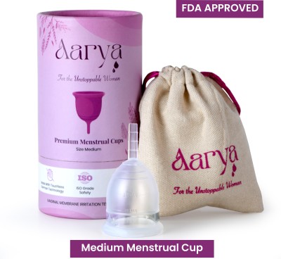 AARYA Medium Reusable Menstrual Cup(Pack of 1)