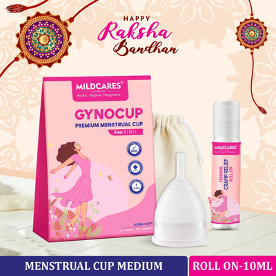 Gynocup Medium Reusable Menstrual Cup(Pack of 1)