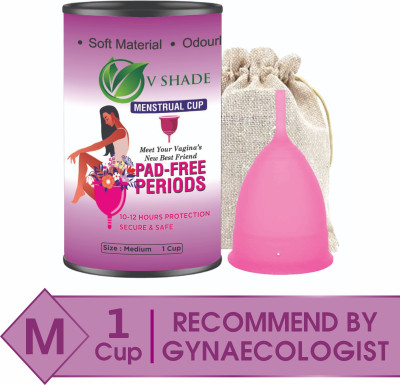 vshade Medium Reusable Menstrual Cup(Pack of 1)