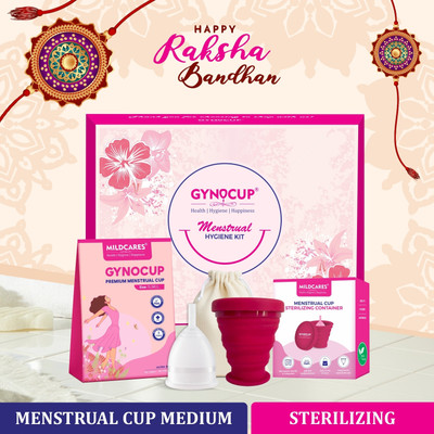 Gynocup Medium Reusable Menstrual Cup(Pack of 1)
