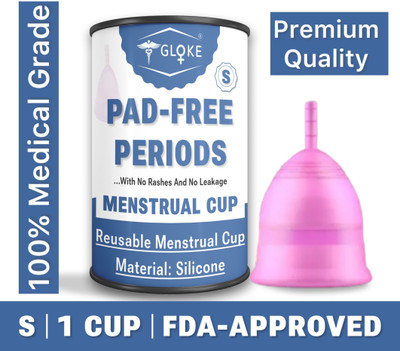 GLOKE Small Reusable Menstrual Cup(Pack of 1)