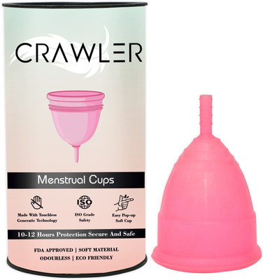 Crawler Medium Reusable Menstrual Cup(Pack of 1)