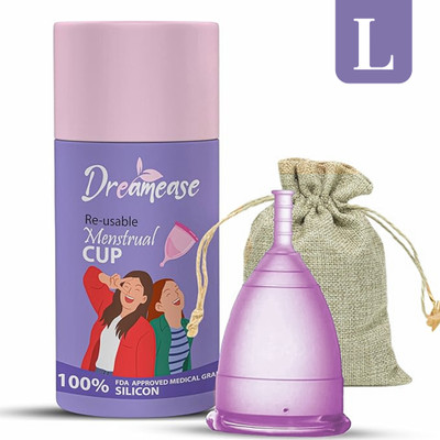 Dreamease Large Reusable Menstrual Cup(Pack of 1)