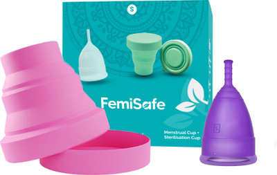 Femisafe Small Reusable Menstrual Cup(Pack of 2) deal from flipkart