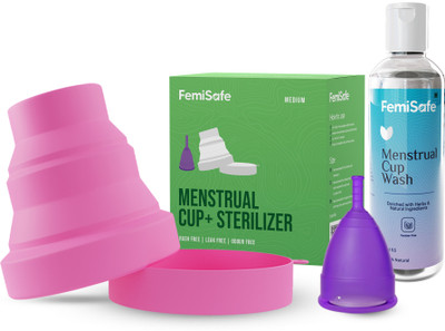 Femisafe Medium Reusable Menstrual Cup(Pack of 1)