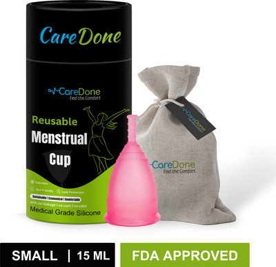 CareDone Small Reusable Menstrual Cup(Pack of 1)