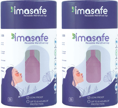 Imasafe Small Reusable Menstrual Cup(Pack of 2)