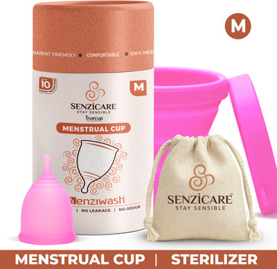 senziwash Medium Reusable Menstrual Cup(Pack of 1)