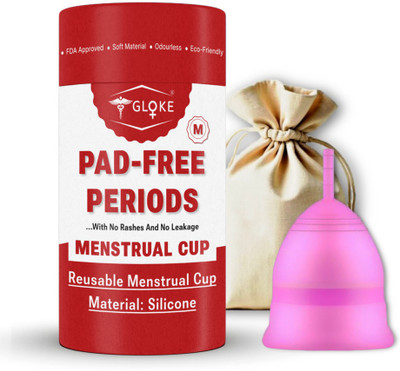 GLOKE Medium Reusable Menstrual Cup(Pack of 1)