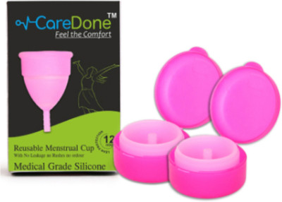 CareDone Small Reusable Menstrual Cup(Pack of 2)