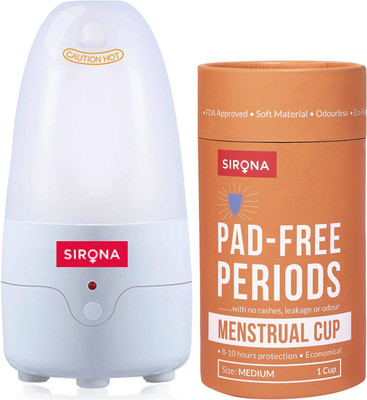 SIRONA Medium Reusable Menstrual Cup(Pack of 1)