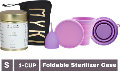 MYKI Small Reusable Menstrual Cup(Pack of 1)