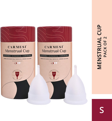 Carmesi Small Reusable Menstrual Cup(Pack of 2)