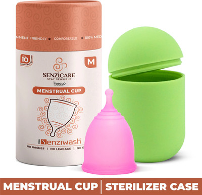 senziwash Medium Reusable Menstrual Cup(Pack of 1)