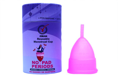 ZIRAK Small Reusable Menstrual Cup(Pack of 1)