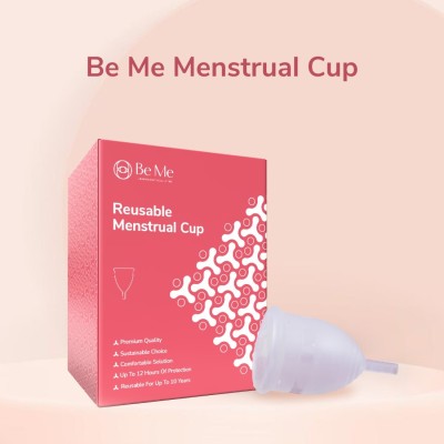 BE ME Large Reusable Menstrual Cup(Pack of 1)