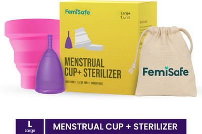 FemiSafe Large Reusable Menstrual Cup(Pack of 1)