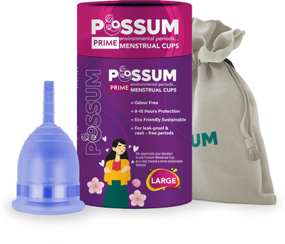 POSSUM Large Reusable Menstrual Cup(Pack of 1)