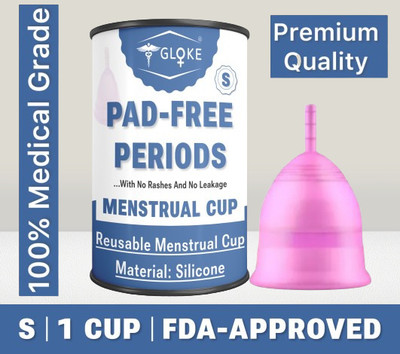 GLOKE Small Reusable Menstrual Cup(Pack of 1)