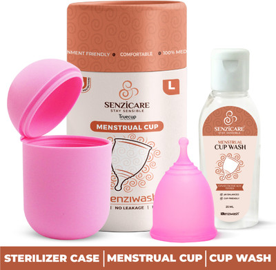 senziwash Large Reusable Menstrual Cup(Pack of 1)