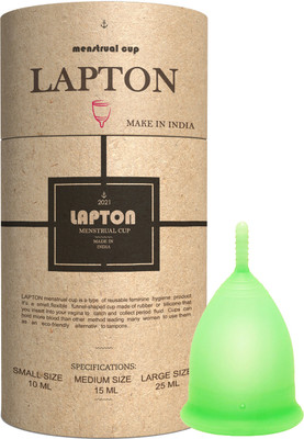LAPTON Medium Reusable Menstrual Cup(Pack of 1)