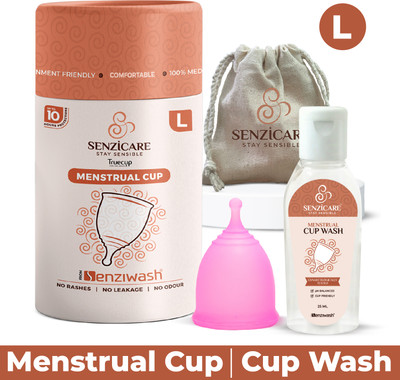 senziwash Large Reusable Menstrual Cup(Pack of 1)