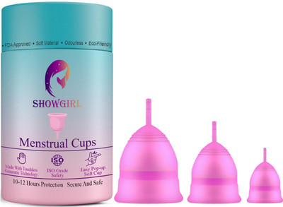 SHOWGIRL Small Reusable Menstrual Cup(Pack of 1)