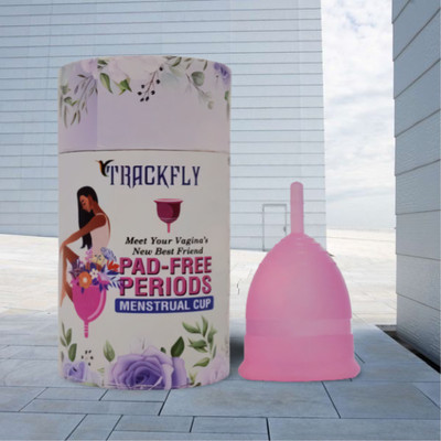 TrackFly Medium Reusable Menstrual Cup(Pack of 1)