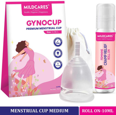 Gynocup Medium Reusable Menstrual Cup(Pack of 1)