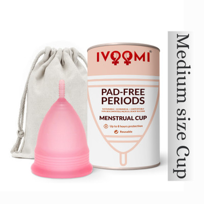 iVoomi Medium Reusable Menstrual Cup(Pack of 1)