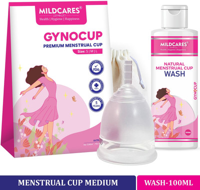 Gynocup Medium Reusable Menstrual Cup(Pack of 1)