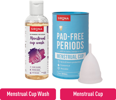 SIRONA Small Reusable Menstrual Cup(Pack of 1)