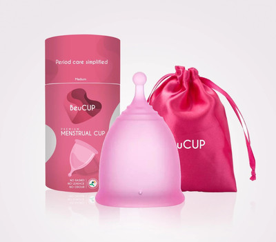 BeUcup Medium Reusable Menstrual Cup(Pack of 1)