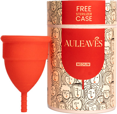 Auleaves Medium Reusable Menstrual Cup(Pack of 1)