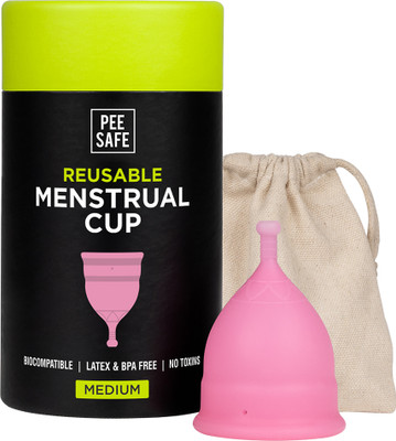 Pee Safe Medium Reusable Menstrual Cup(Pack of 1)