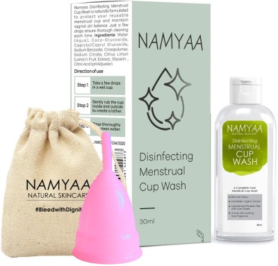Namyaa Medium Reusable Menstrual Cup(Pack of 1)