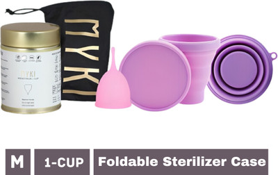 MYKI Medium Reusable Menstrual Cup(Pack of 1)