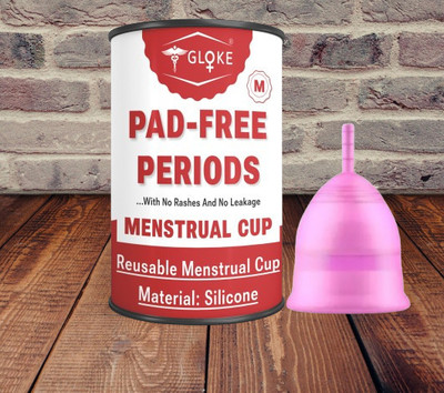 GLOKE Medium Reusable Menstrual Cup(Pack of 1)