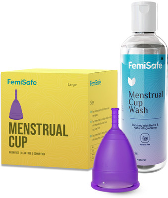 Femisafe Large Reusable Menstrual Cup(Pack of 1)