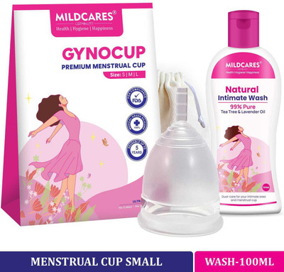 Gynocup Small Reusable Menstrual Cup(Pack of 1)