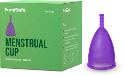 Femisafe Medium Reusable Menstrual Cup(Pack of 1)