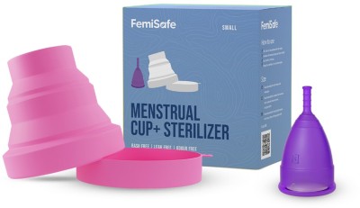 Femisafe Small Reusable Menstrual Cup(Pack of 2)