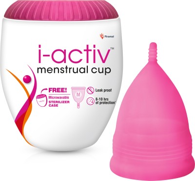 i-activ Medium Reusable Menstrual Cup(Pack of 1)