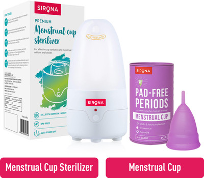 SIRONA Large Reusable Menstrual Cup(Pack of 1)