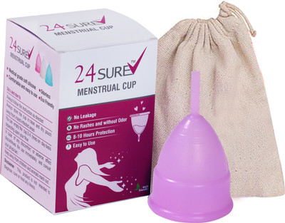 24 SURE Small Reusable Menstrual Cup(Pack of 1)