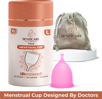 senziwash Large Reusable Menstrual Cup(Pack of 1)