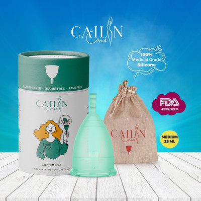 Cailin Care Medium Reusable Menstrual Cup(Pack of 1)